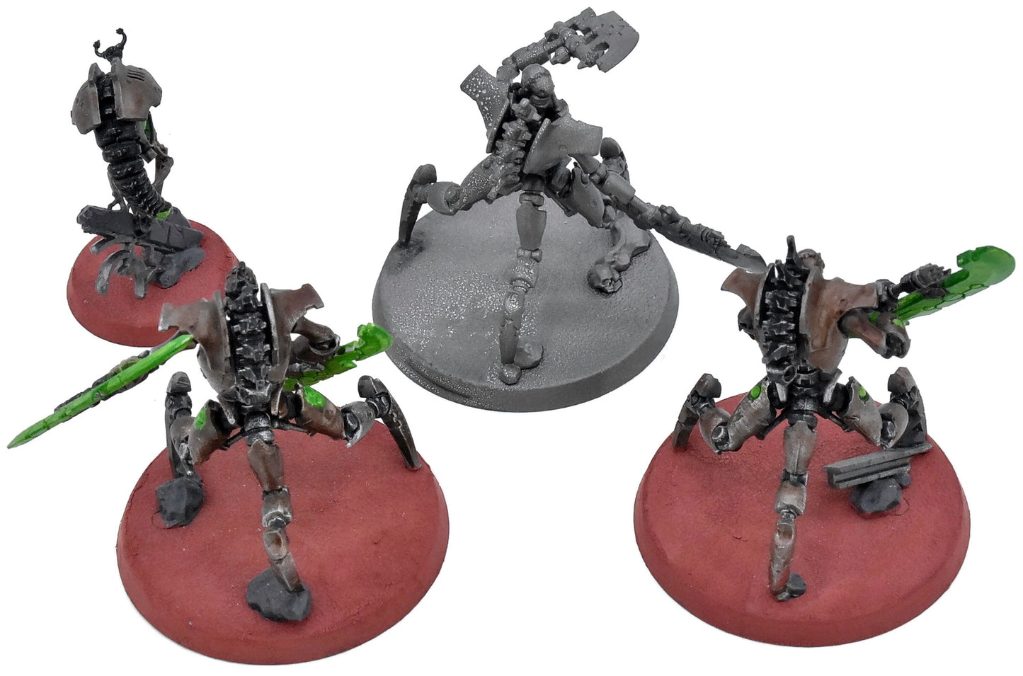 NECRONS 3 Skorpekh Destroyers + 1 Plasmascythe #1 Warhammer 40K 0209