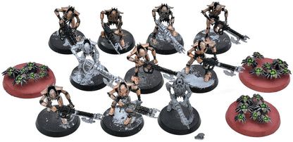 NECRONS 10 Necron Warriors +3 Scarabs #1 Warhammer 40K 0216