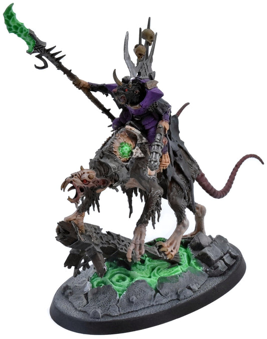 SKAVEN Clawlord on Gnawbeast #1 Sigmar 5356
