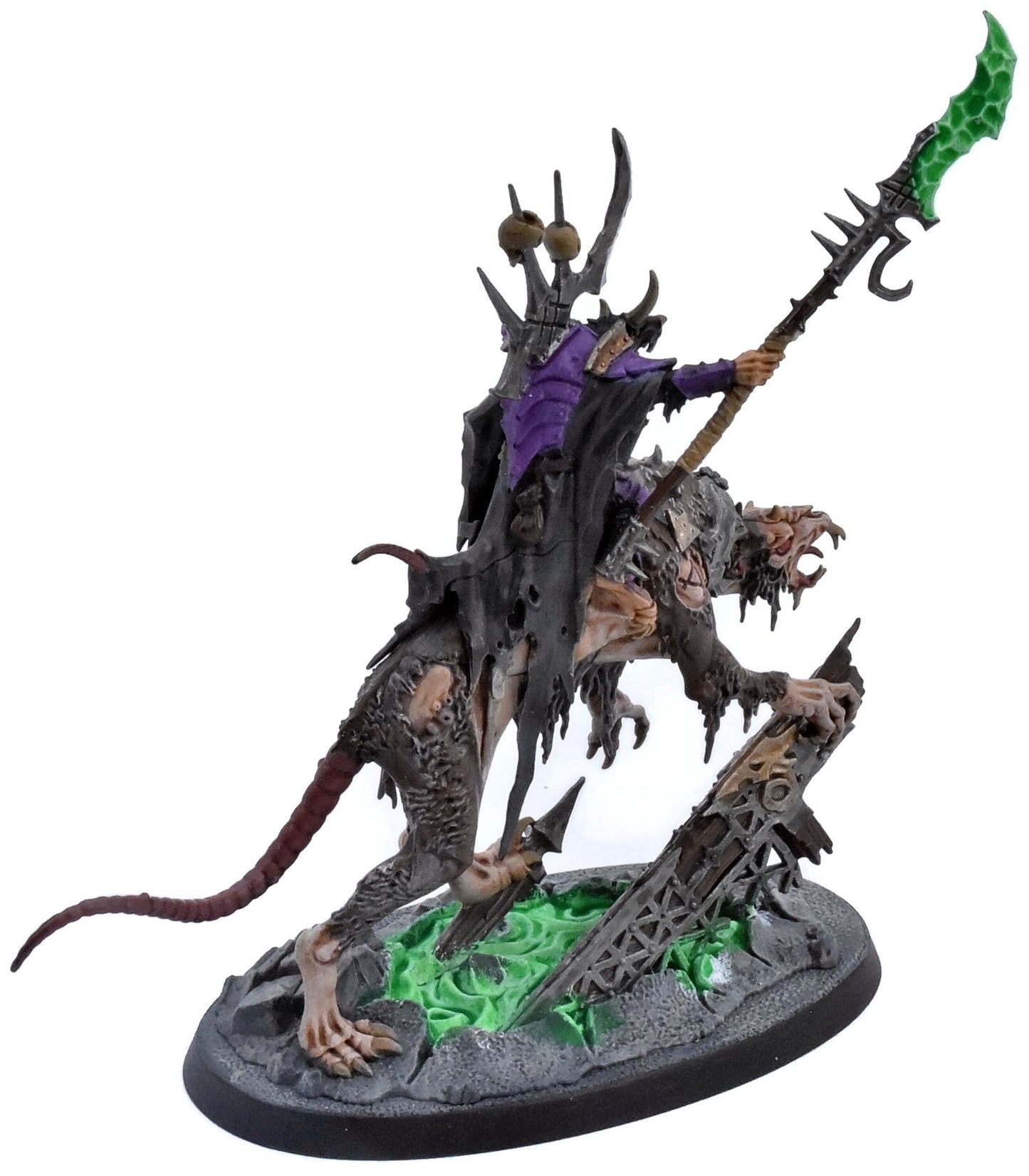 SKAVEN Clawlord on Gnawbeast #1 Sigmar 5356