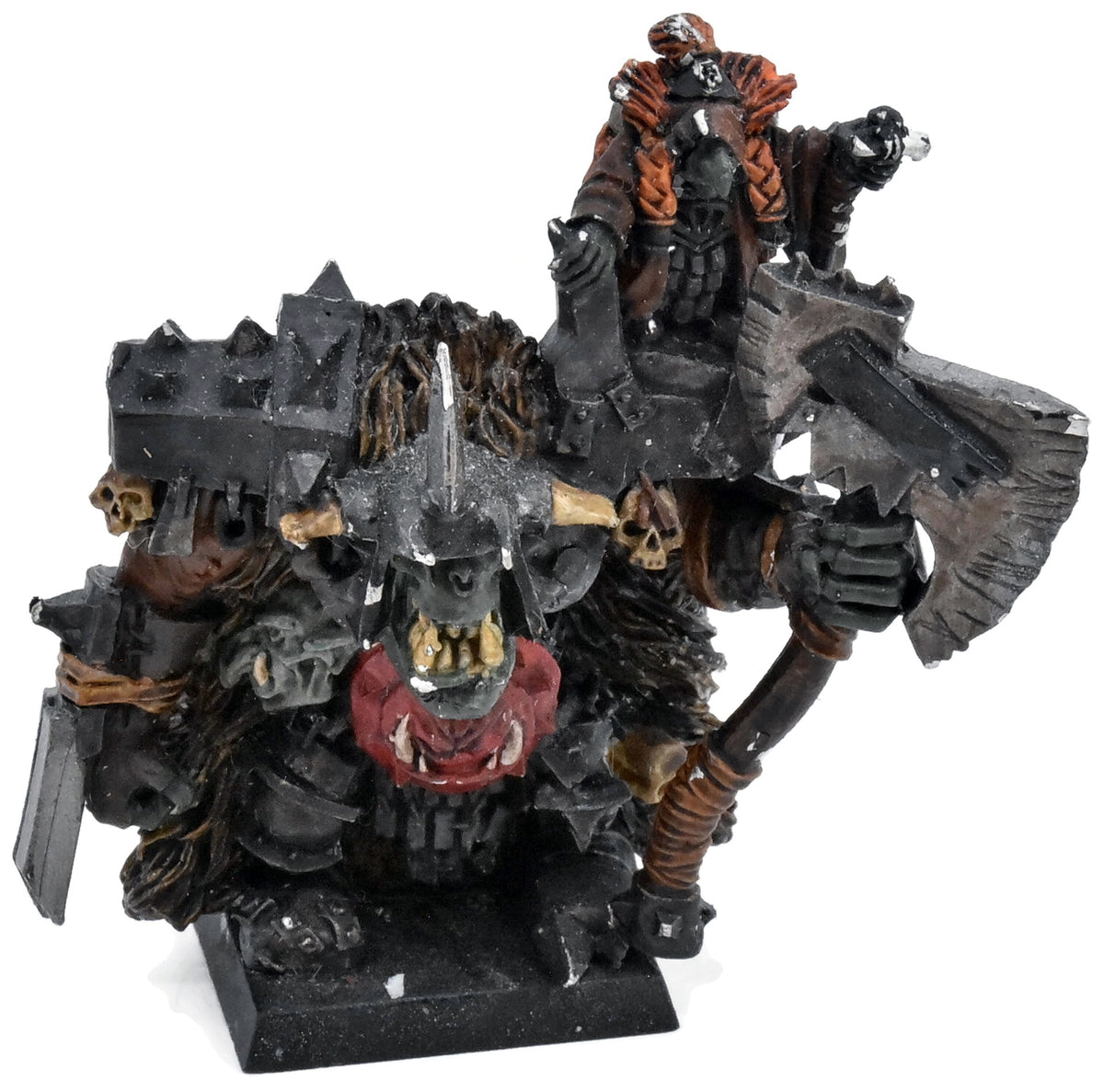 ORC AND GOBLIN TRIBES Black Orc Warboss #1 METAL Limited online 4097