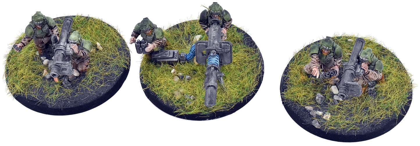 ASTRA MILITARUM 3 Cadian Heavy Weapons Squad #1 Warhammer 40K 0506