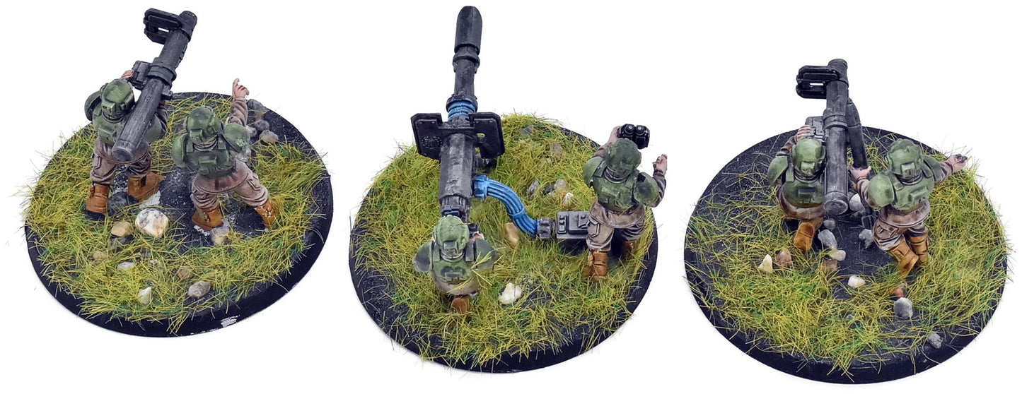 ASTRA MILITARUM 3 Cadian Heavy Weapons Squad #1 Warhammer 40K 0506