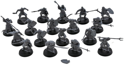 LOTR 18 Mordor Orcs #1 Middle Earth Strategy Battle Game 0520