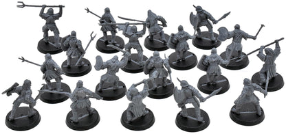 LOTR 18 Mordor Orcs #1 Middle Earth Strategy Battle Game 0520