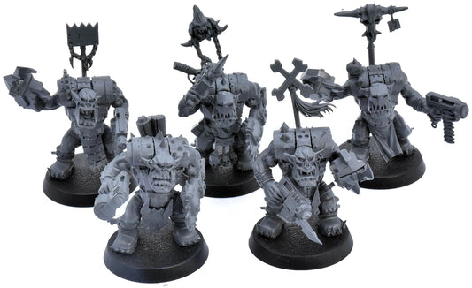 ORKS 5 Nobz #1 Warhammer 40K 5509
