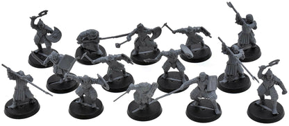 LOTR 15 Mordor Orcs #1 Middle Earth Strategy Battle Game 0537