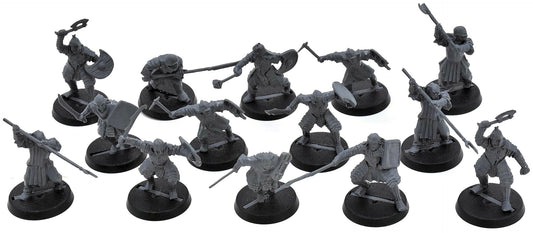 LOTR 15 Mordor Orcs #1 Middle Earth Strategy Battle Game 0537