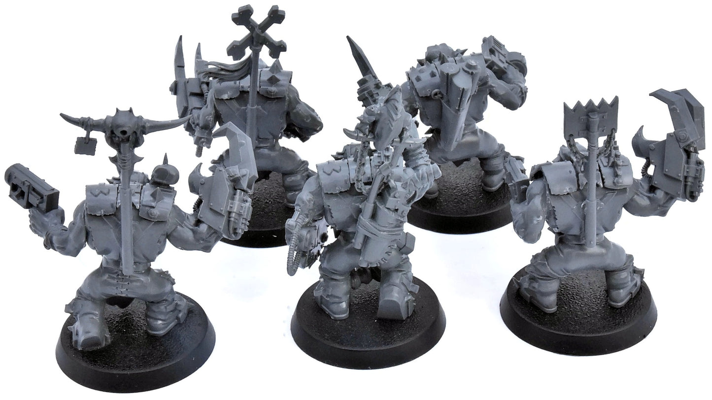 ORKS 5 Nobz #1 Warhammer 40K 5509