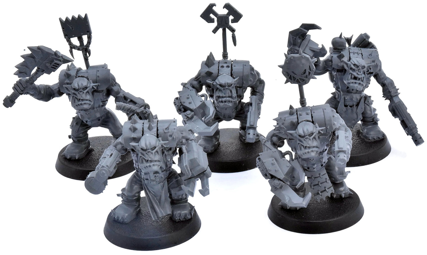 ORKS 5 Nobz #6 Warhammer 40K 5516