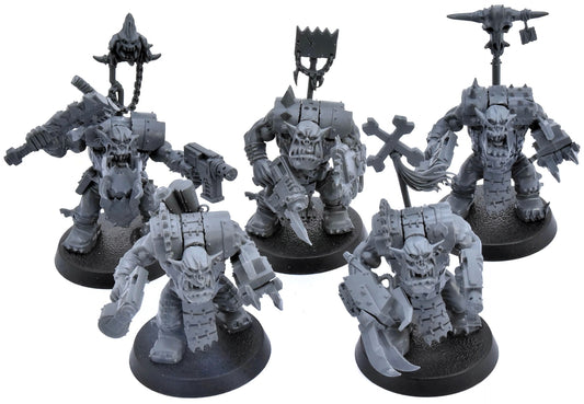 ORKS 5 Nobz #4 Warhammer 40K 5547