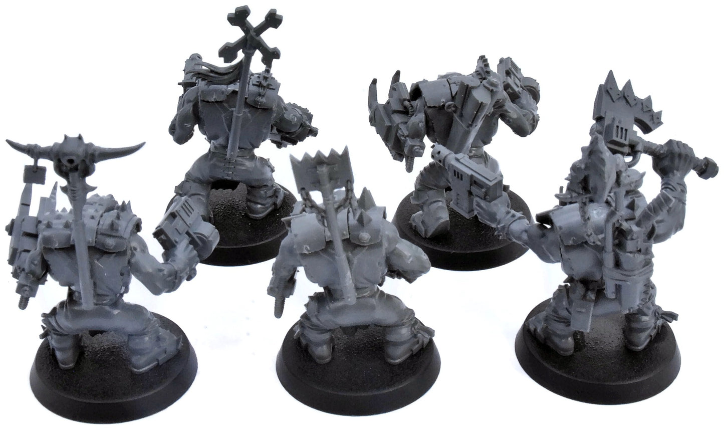 ORKS 5 Nobz #4 Warhammer 40K 5547