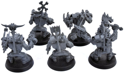 ORKS 5 Nobz #4 Warhammer 40K 5547
