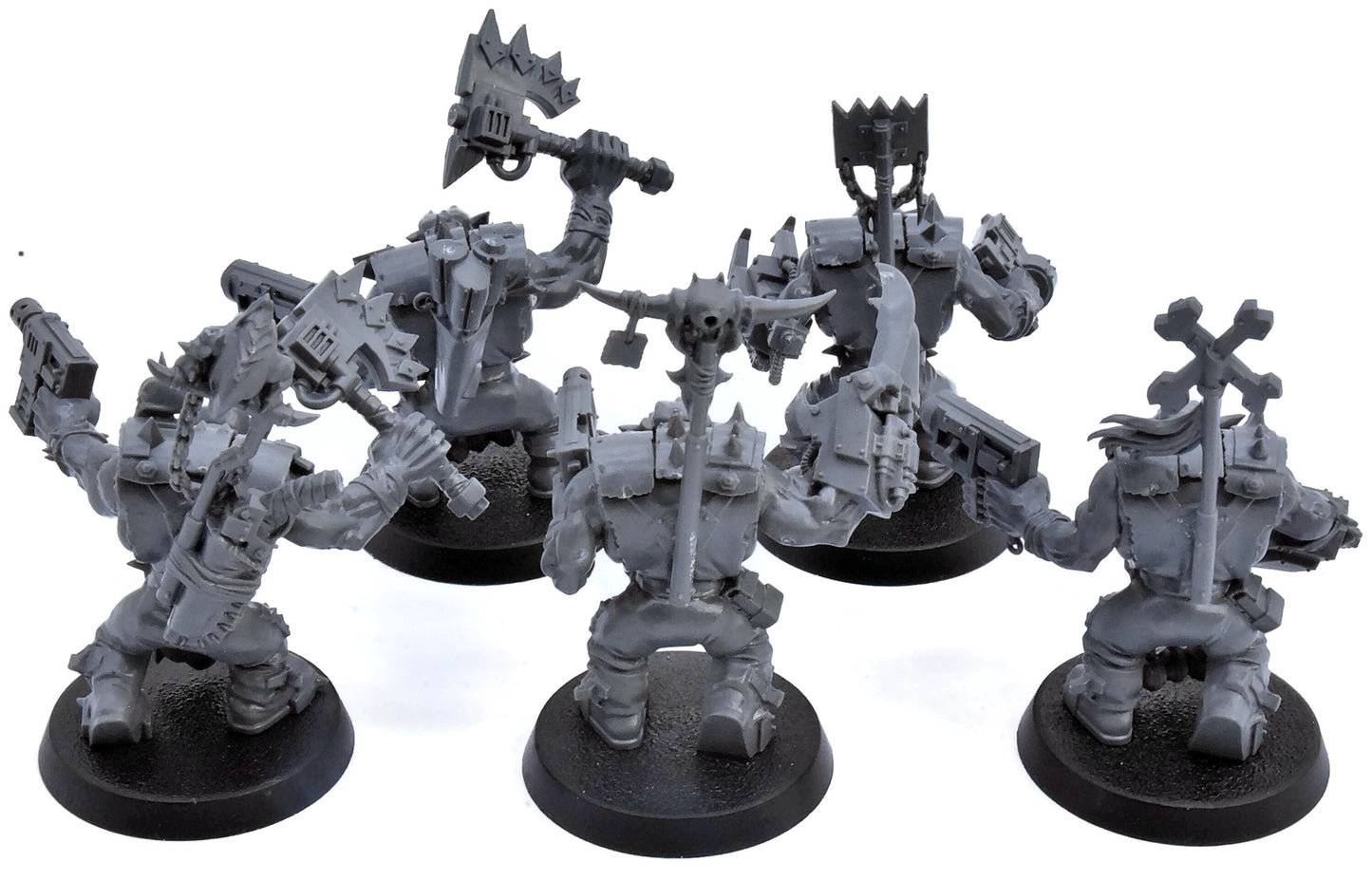 ORKS 5 Nobz #3 Warhammer 40K 5554