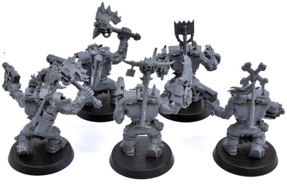 ORKS 5 Nobz #3 Warhammer 40K 5554