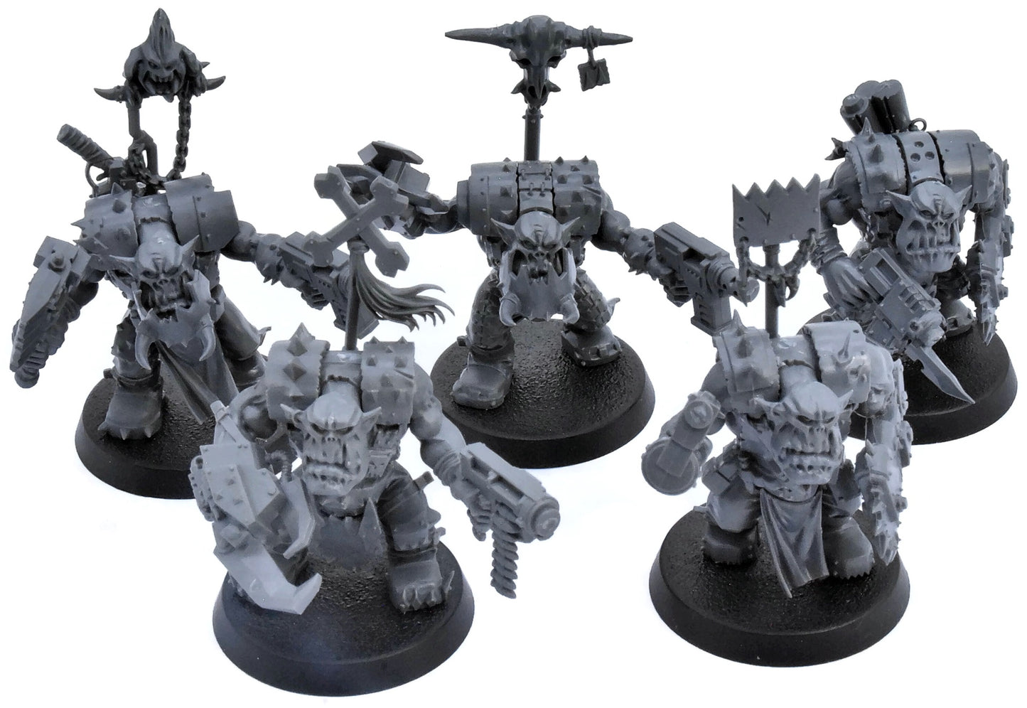 ORKS 5 Nobz #5 Warhammer 40K 5561