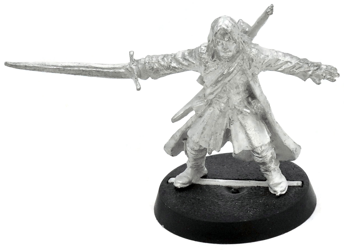 LOTR Aragorn #1 METAL Middle Earth Strategy Battle Game 0605