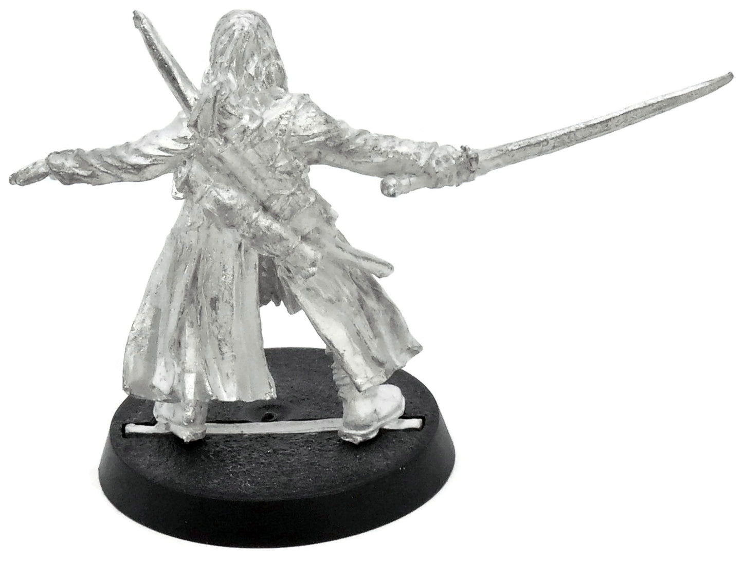 LOTR Aragorn #1 METAL Middle Earth Strategy Battle Game 0605