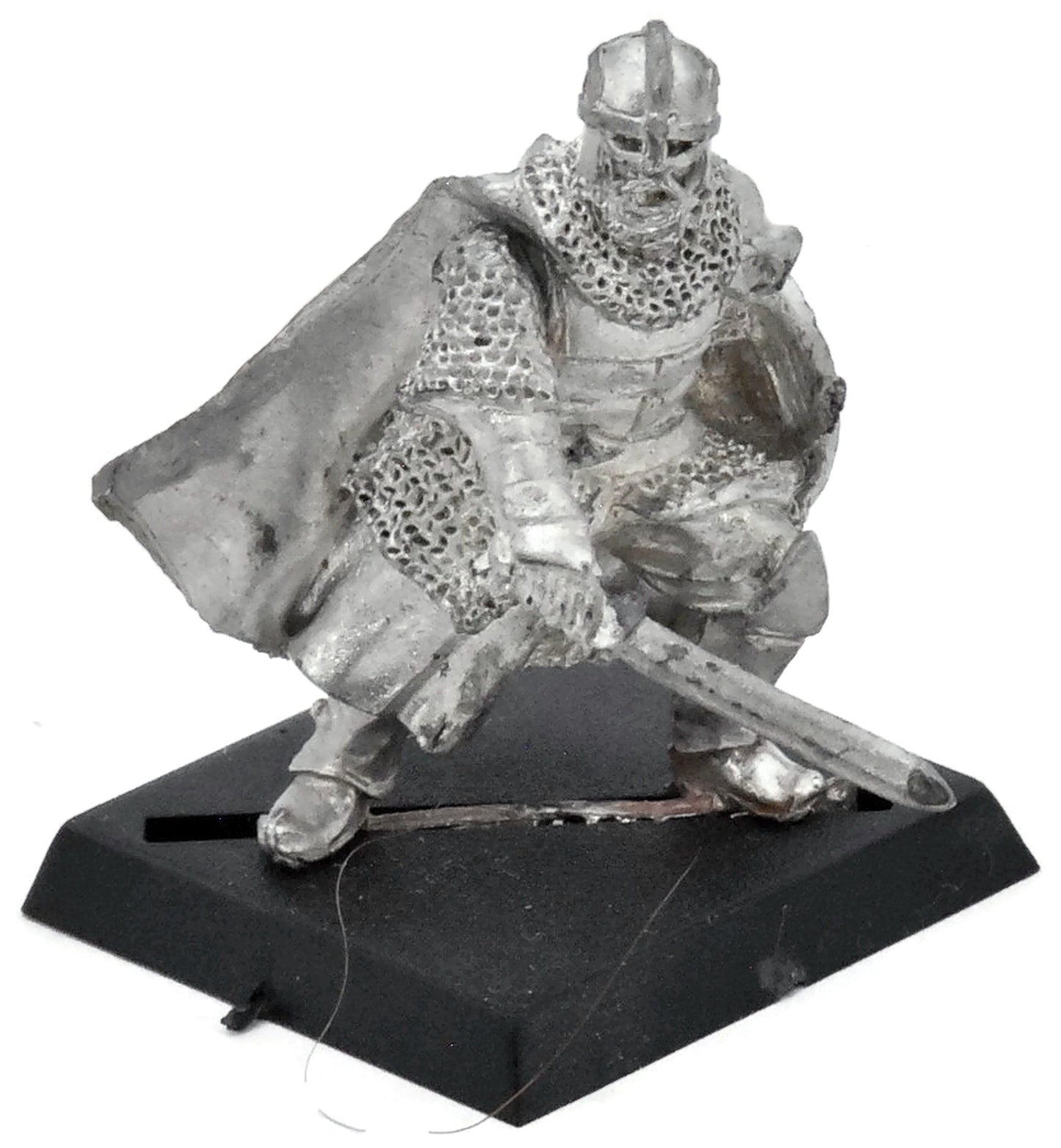 LOTR Rohan Captain #1 METAL Middle Earth Strategy Battle Game 0629