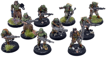 ASTRA MILITARUM 10 Cadian Shock Troops #2 Warhammer 40K 0636