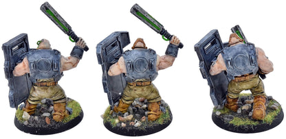 ASTRA MILITARUM 3 Auxilla Bullgryns #1 Warhammer 40K 0698