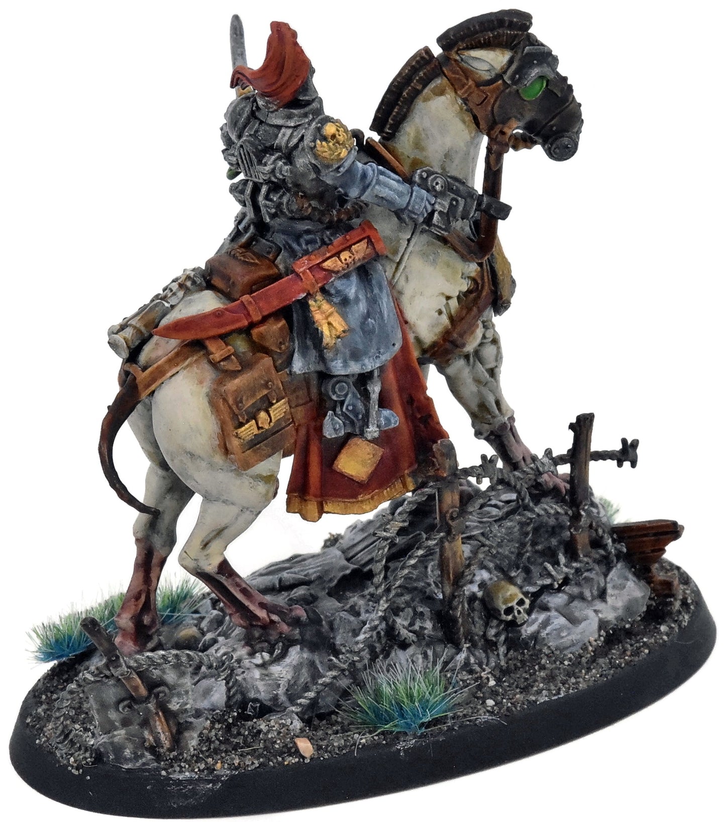 ASTRA MILITARUM Lord Marshal Dreir #1 WELL PAINTED Warhammer 40K 0704