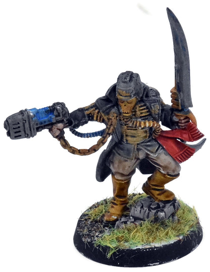 ASTRA MILITARUM Krieg Commissar #1 Warhammer 40K 0766 Converted