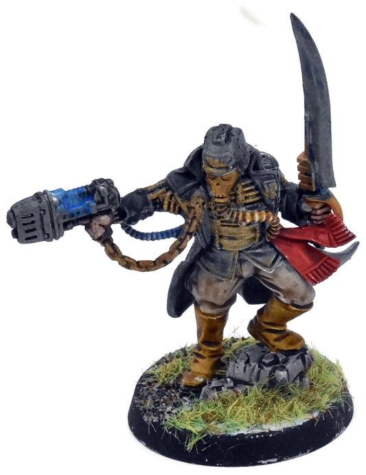 ASTRA MILITARUM Krieg Commissar #1 Warhammer 40K 0766 Converted