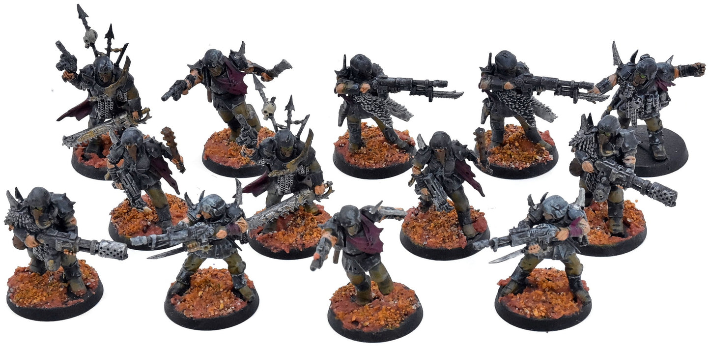 CHAOS SPACE MARINES 13 Traitor Guardsmen #1 Warhammer 40K 0797