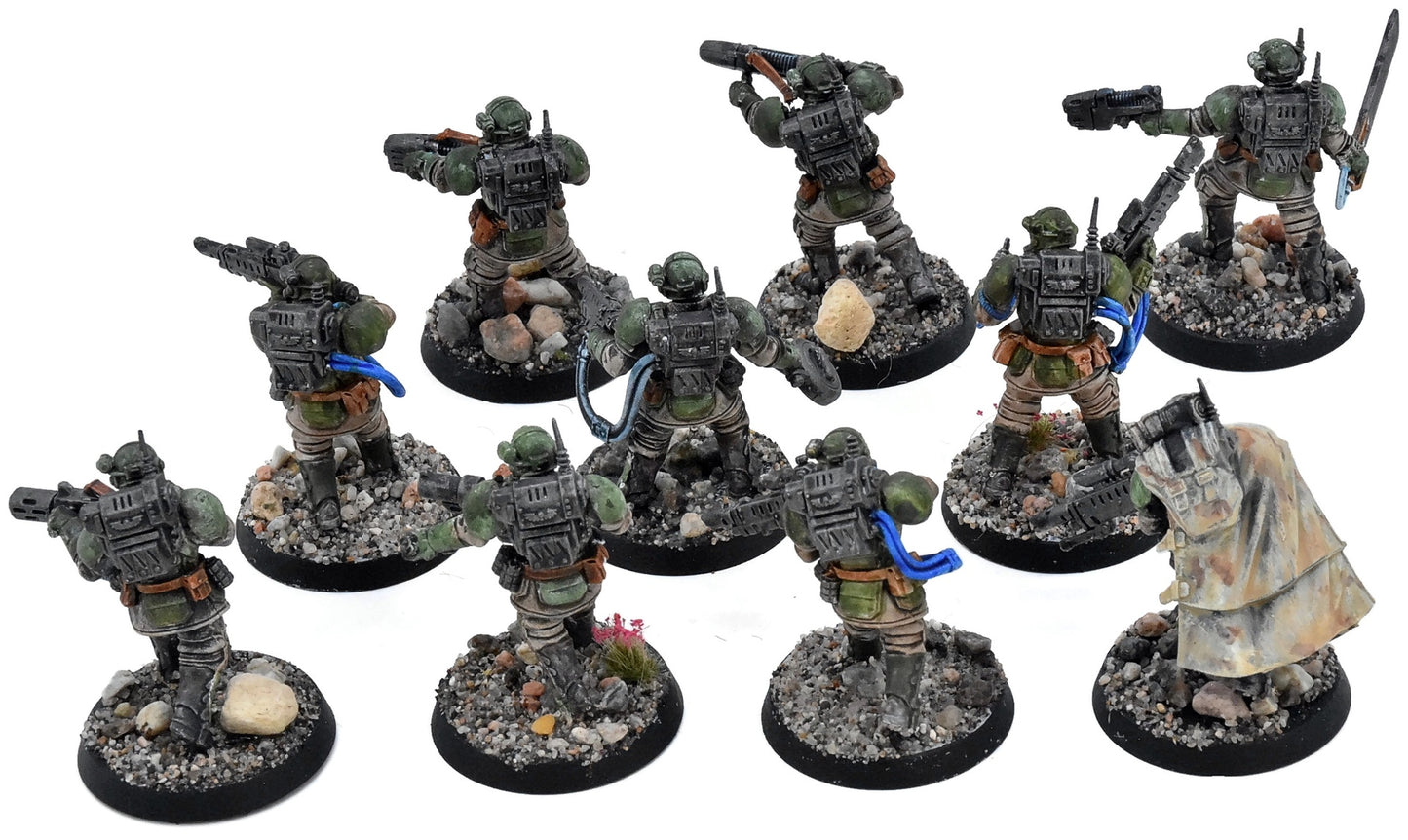 ASTRA MILITARUM 10 Kasrkin #2 Warhammer 40K 0810