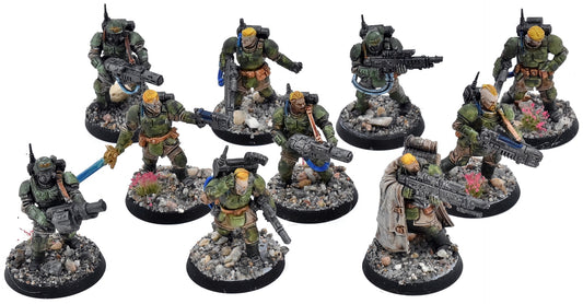 ASTRA MILITARUM 10 Kasrkin #1 Warhammer 40K 0827