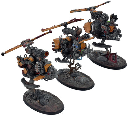 ORKS 3 Deffkoptas #1 Warhammer 40K 0834