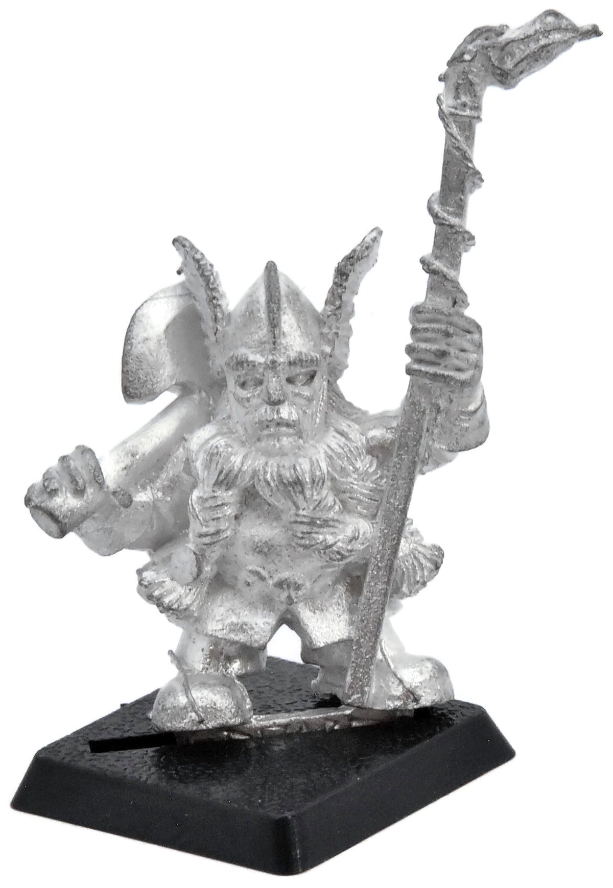 DWARFS Dwarf With Staff Crew #1 METAL Warhammer Fantasy 4486