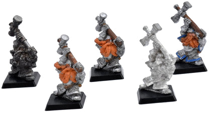 DWARFS 5 Hammerers #1 INCOMPLETE Warhammer Fantasy 4493