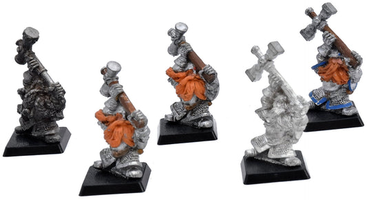 DWARFS 5 Hammerers #1 INCOMPLETE Warhammer Fantasy 4493