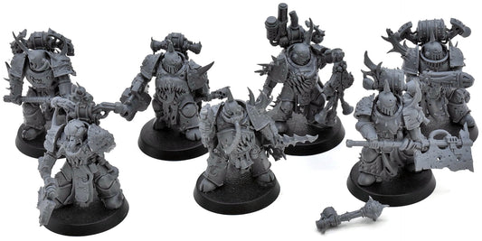 DEATH GUARD 7 Plague Marines #10 Warhammer 40K 0889