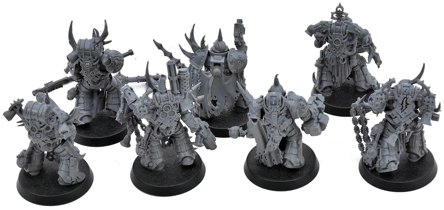 DEATH GUARD 7 Plague Marines #10 Warhammer 40K 0889