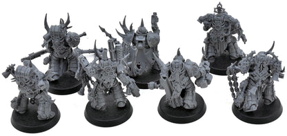 DEATH GUARD 7 Plague Marines #10 Warhammer 40K 0889