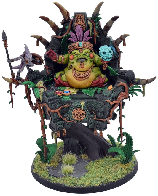 SERAPHON Slann Starmaster #1 WELL PAINTED Warhammer Sigmar 0896