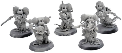 SKAVEN 5 Acolyte Globadiers #1 Warhammer Fantasy 4516