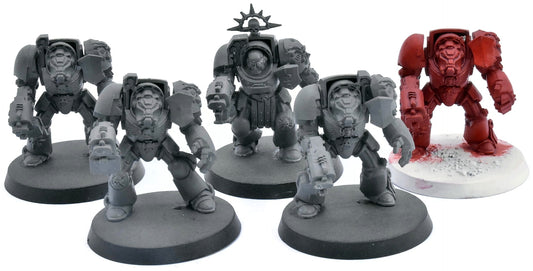 SPACE MARINES 5 Terminator Squad #1 Classic Warhammer 40K 5485