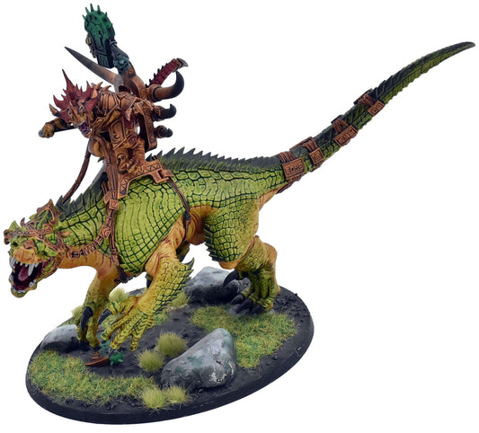 SERAPHON Oldblood On Carnosaur #1 Spear Broken Sigmar 0933