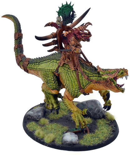 SERAPHON Oldblood On Carnosaur #1 Spear Broken Sigmar 0933