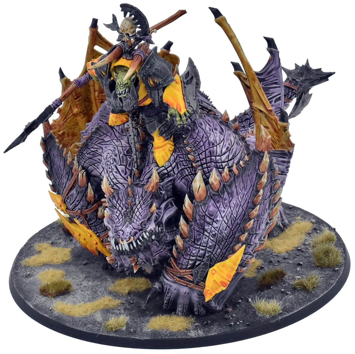 ORRUK WARCLANS Megaboss On Maw-Krusha #1 Warhammer Sigmar 0940