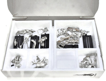 DARK ELVES 5 Tichi-Huichi'S Raiders Cold One Riders #1 METAL Fantasy 0964