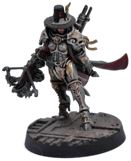 IMPERIAL AGENTS Inquisitor Greyfax #1 WELL PAINTED Warhammer 40K 5577