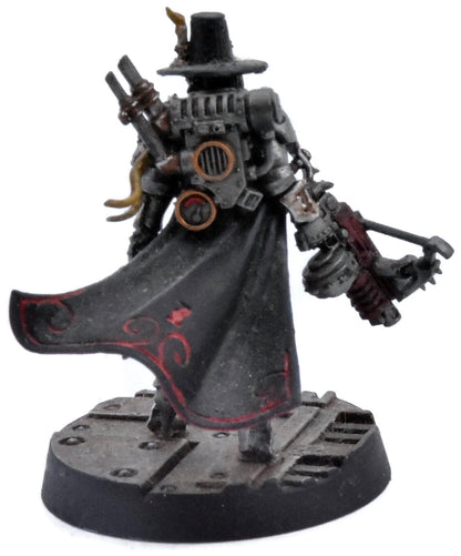 IMPERIAL AGENTS Inquisitor Greyfax #1 WELL PAINTED Warhammer 40K 5577