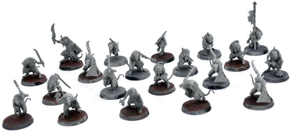 SKAVEN 20 Clanrats #1 Warhammer Fantasy 4660