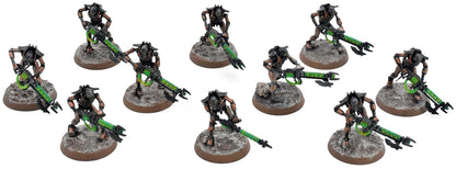 NECRONS 10 Necron Warriors #4 Warhammer 40K 1060