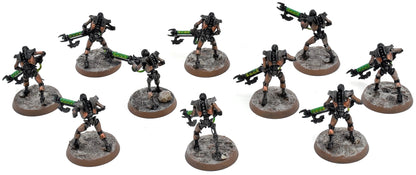 NECRONS 10 Necron Warriors #4 Warhammer 40K 1060